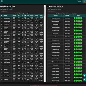 Contoh live data keluaran togel terbaru di Angkamati
